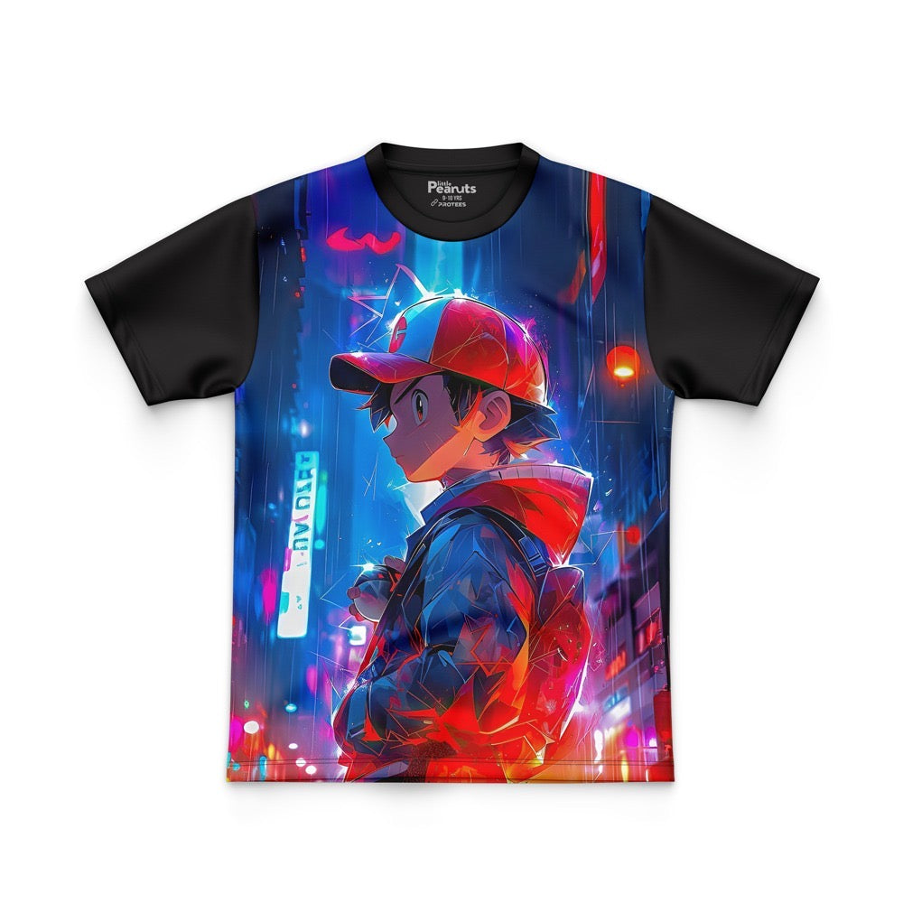 DIGITAL POLYESTER - ASH KETCHUM TEE DG010126FP