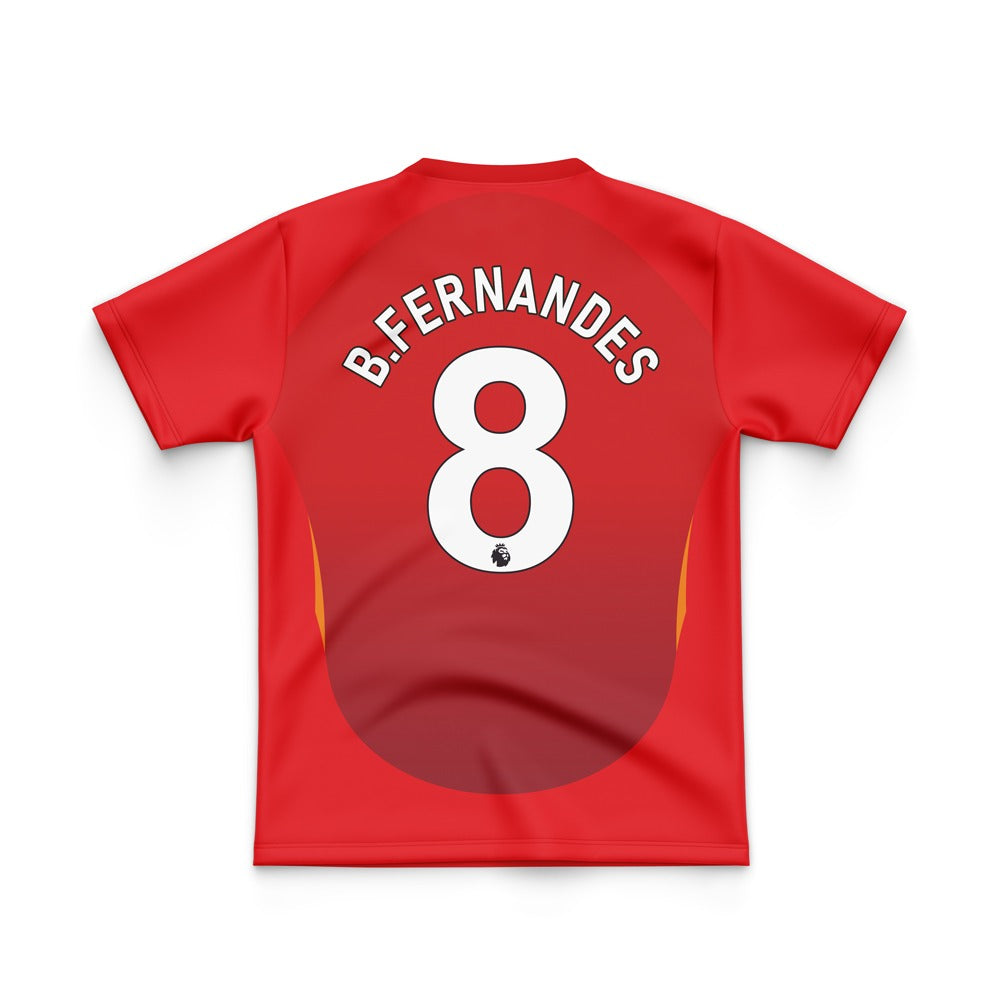 FOOTBALL POLYESTER - B. FARNANDES MANCHESTER UNITED HOME JERSEY