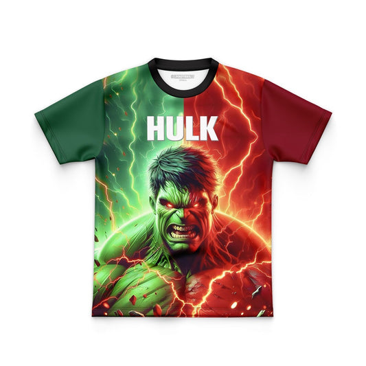 DIGITAL POLYESTER - HULK CHARGED DG010252AO