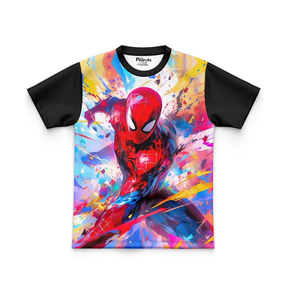 DIGITAL POLYESTER - SPLASH SPIDERMAN TEE DG01066FP