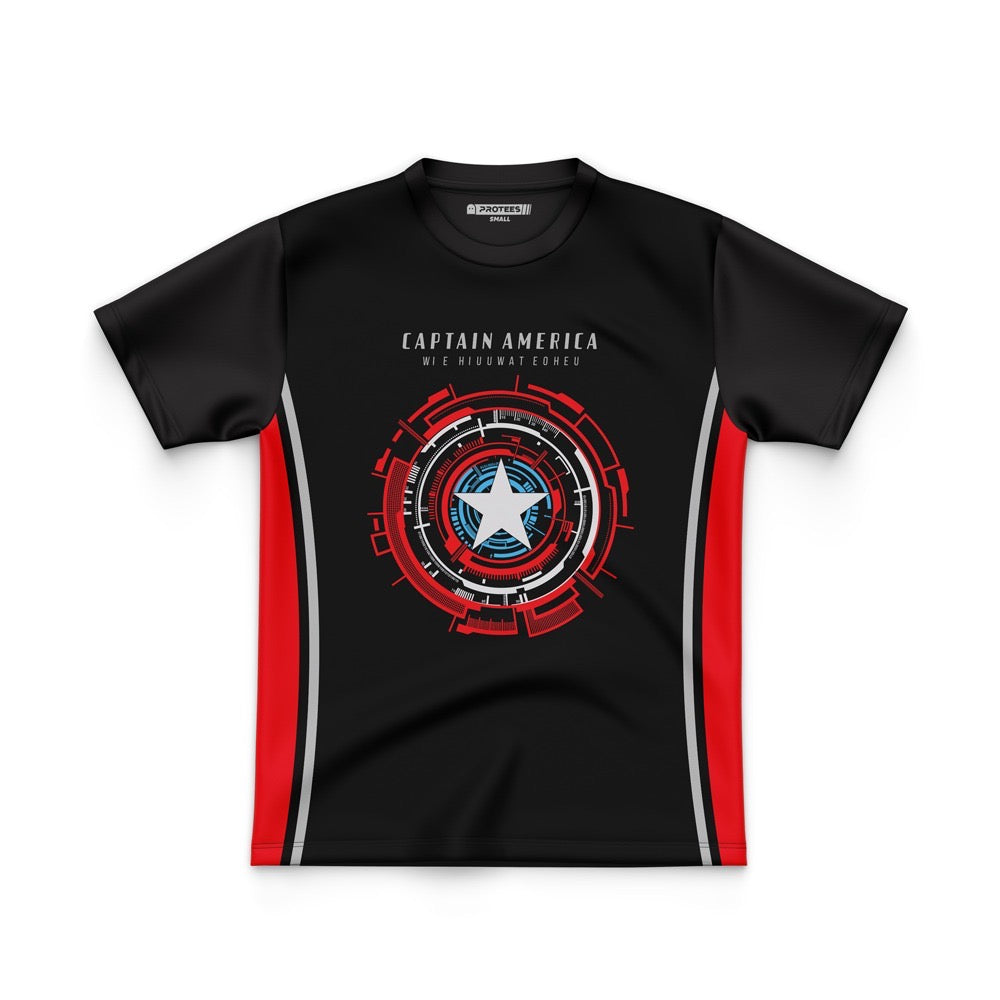 DIGITAL POLYESTER - DIGI CAPTAIN AMERICA TEE DG01069AO