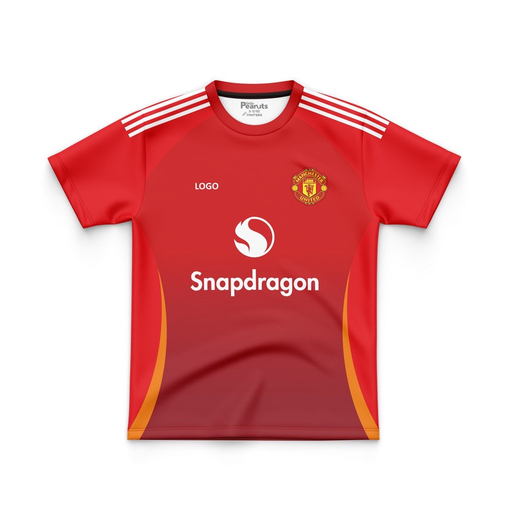 FOOTBALL POLYESTER - GARNACHO MANCHESTER UNITED HOME JERSEY