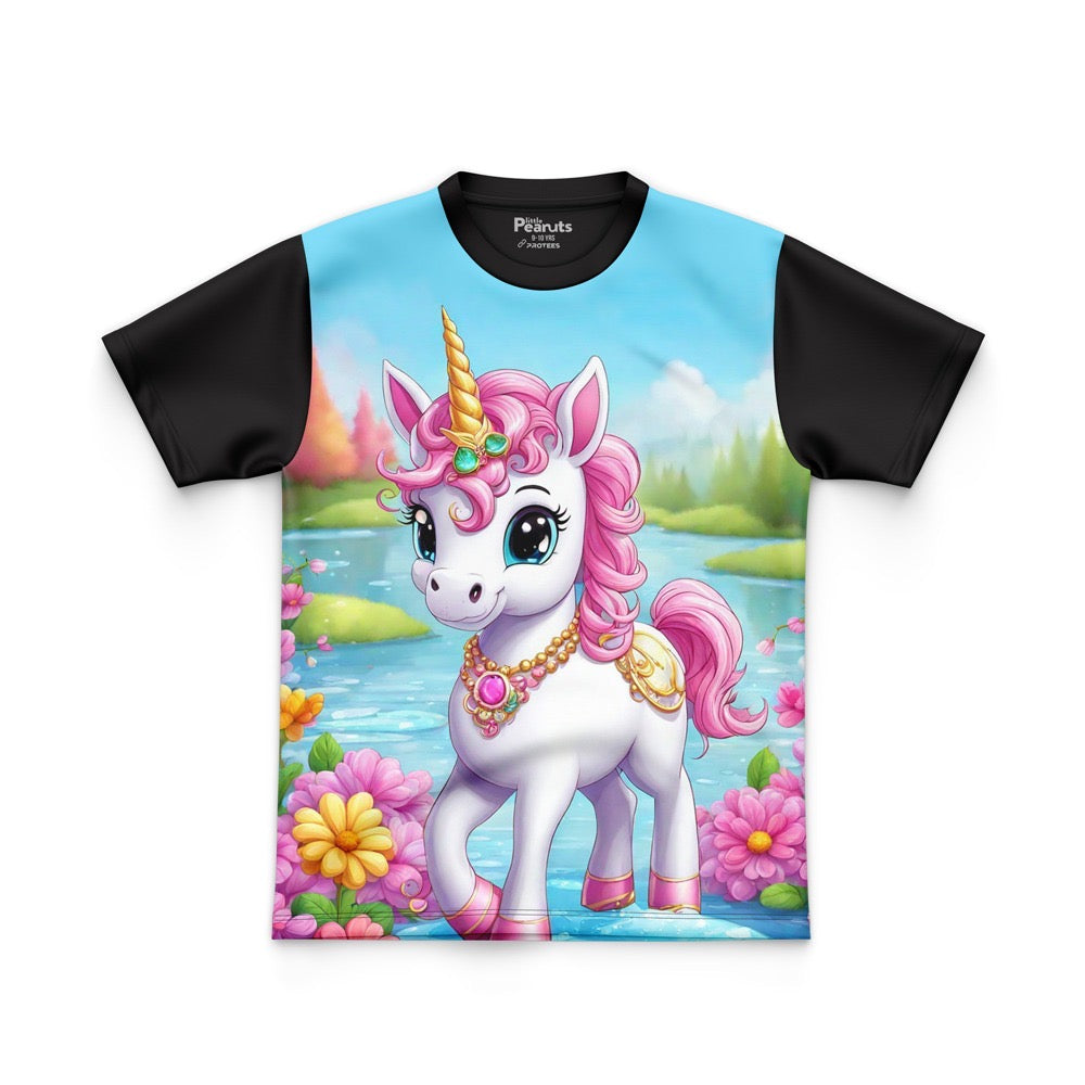 DIGITAL POLYESTER - UNICORN HORSE TEE DG01066FP