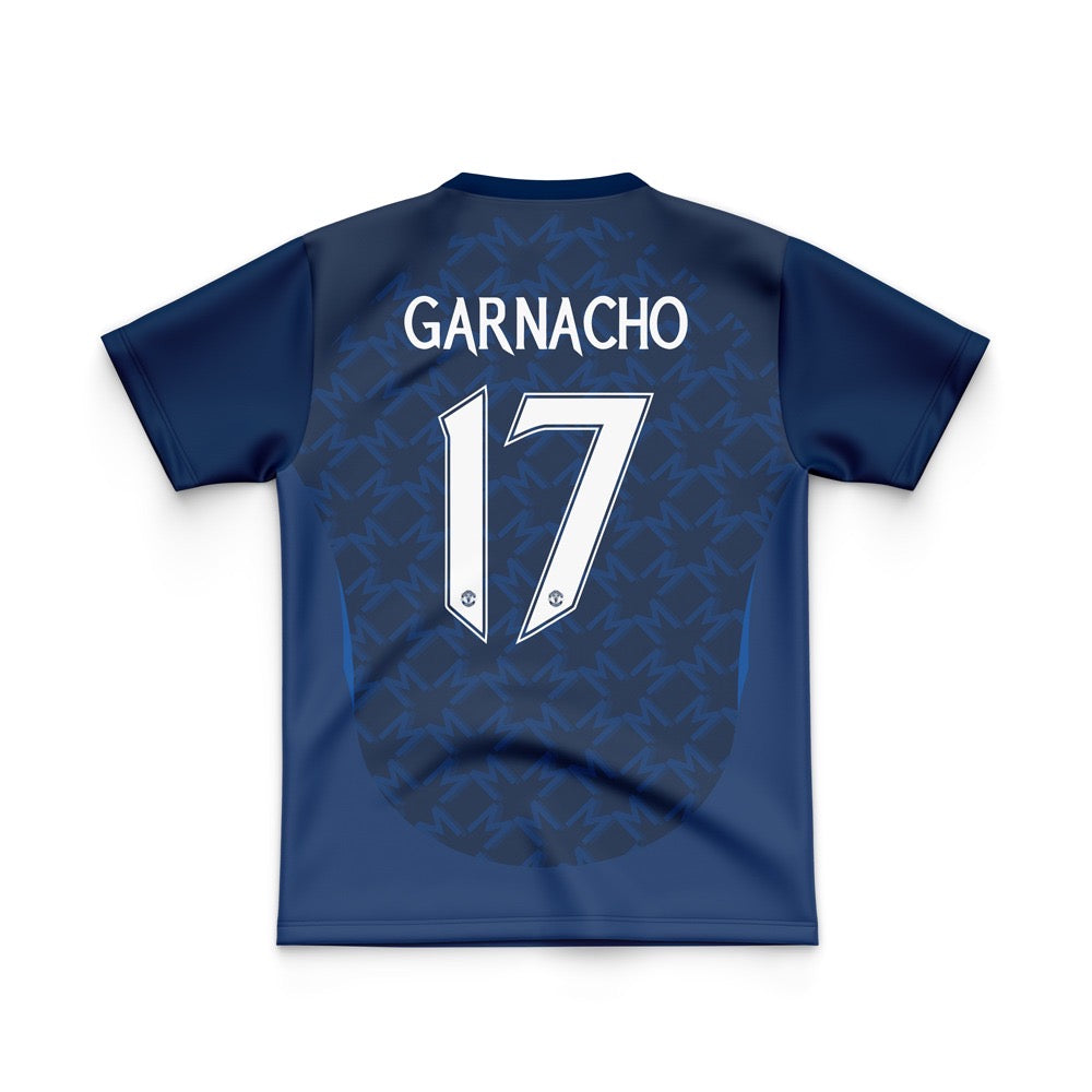 FOOTBALL POLYESTER - GARNACHO MANCHESTER UNITED AWAY JERSEY