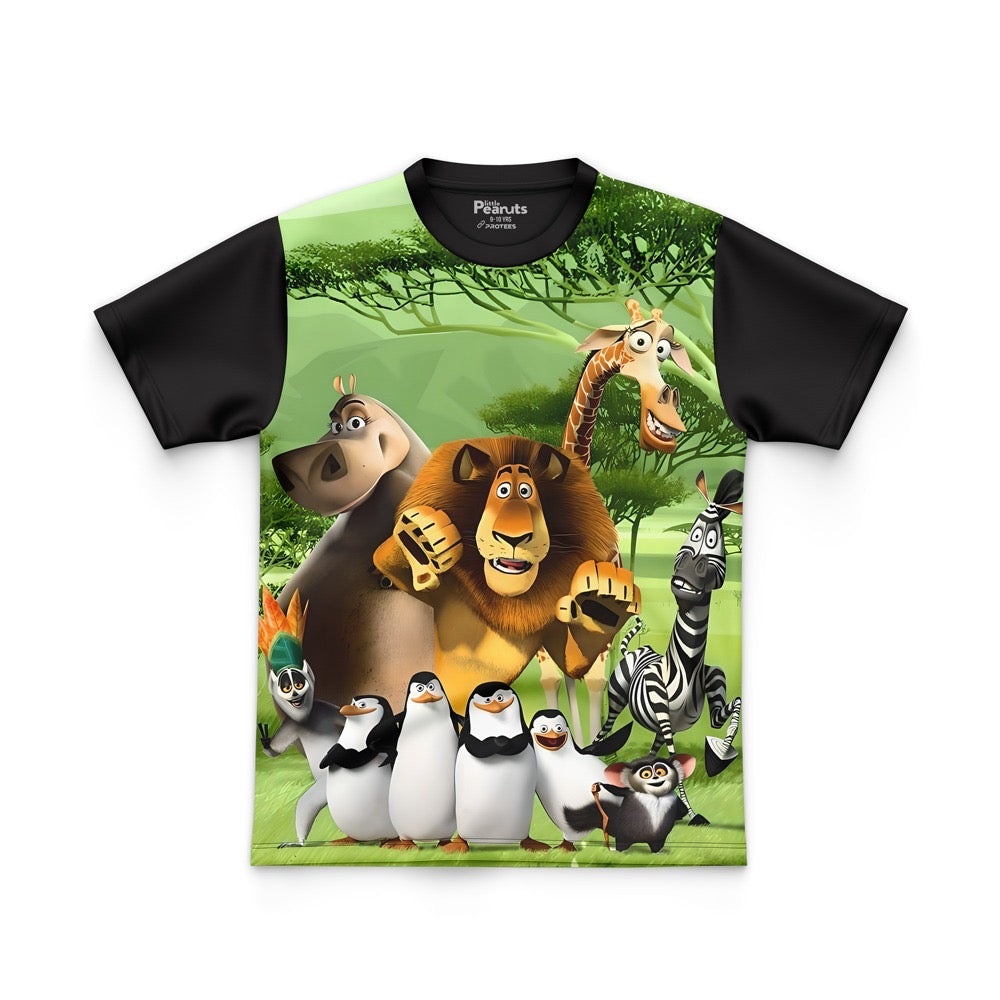 DIGITAL POLYESTER - UPDATED MADAGASCAR TEE DG010261FP