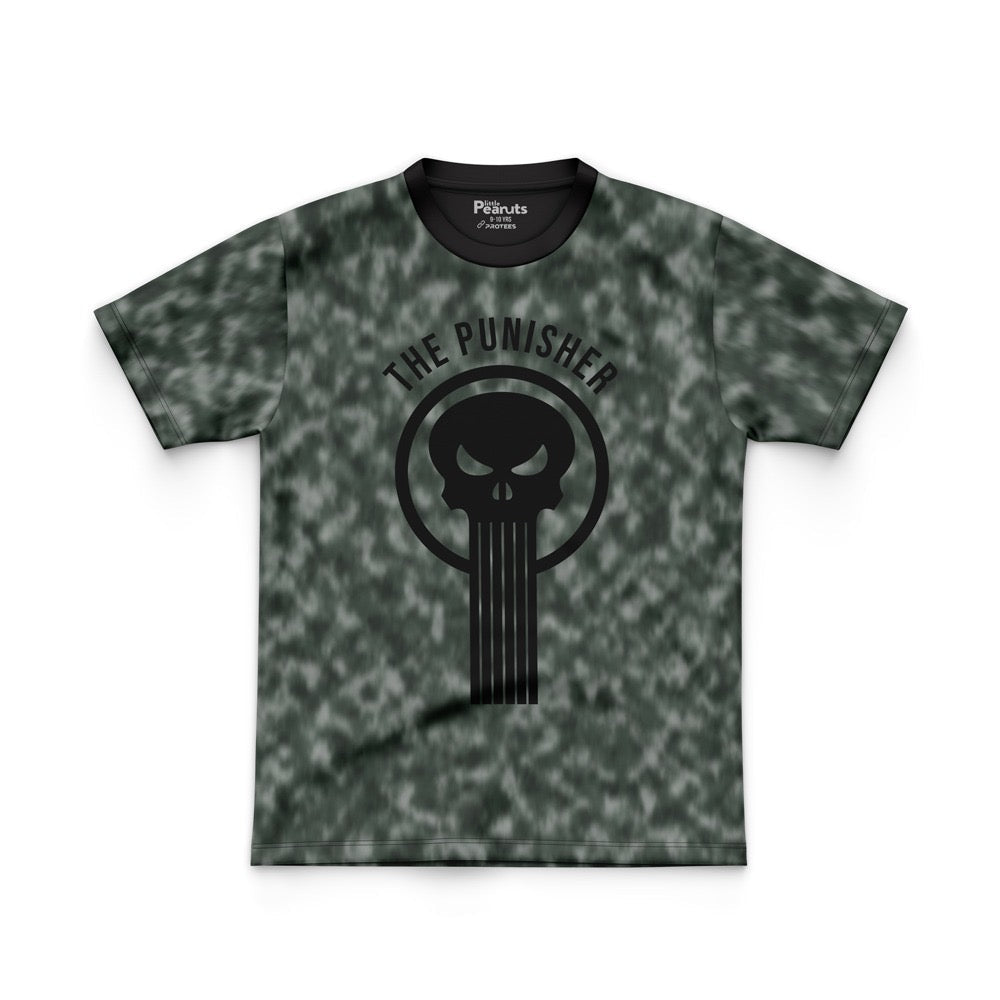 DIGITAL POLYESTER - TIE & DYE THE PUNISHER TEE DG01022AO