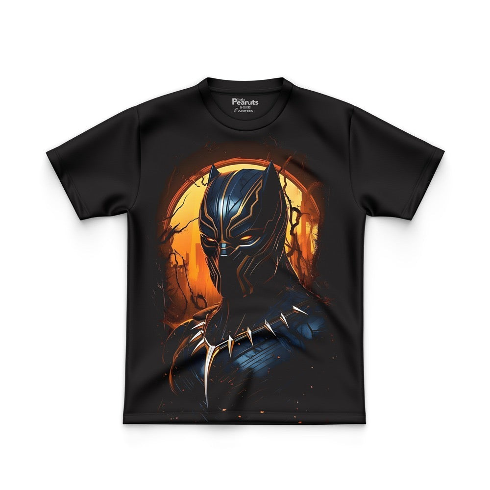 DIGITAL POLYESTER - BLACK PANTHER PROTECTOR OF WAKANDA TEE DG010243AO