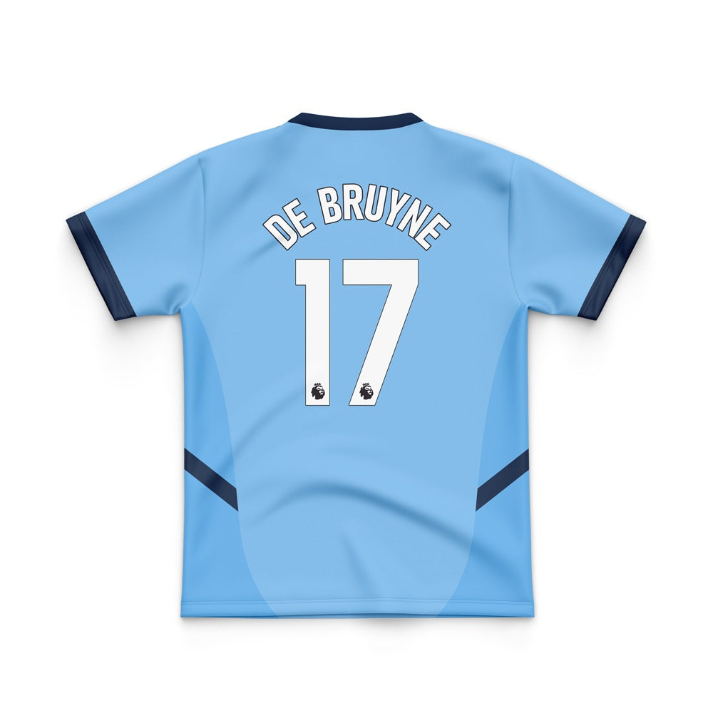 FOOTBALL POLYESTER - DE BRUYNE MANCHESTER CITY HOME JERSEY