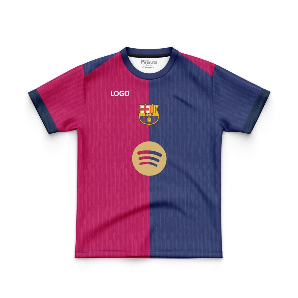 FOOTBALL POLYESTER - LAMINE YAMAL BARCELONA HOME JERSEY