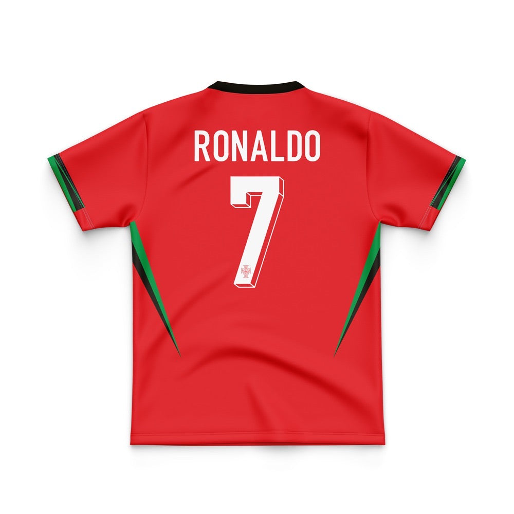 FOOTBALL POLYESTER - CR7 PORTUGAL HOME JERSEY