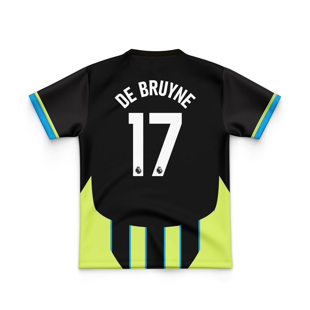 FOOTBALL POLYESTER - DE BRUYNE MANCHESTER CITY AWAY JERSEY