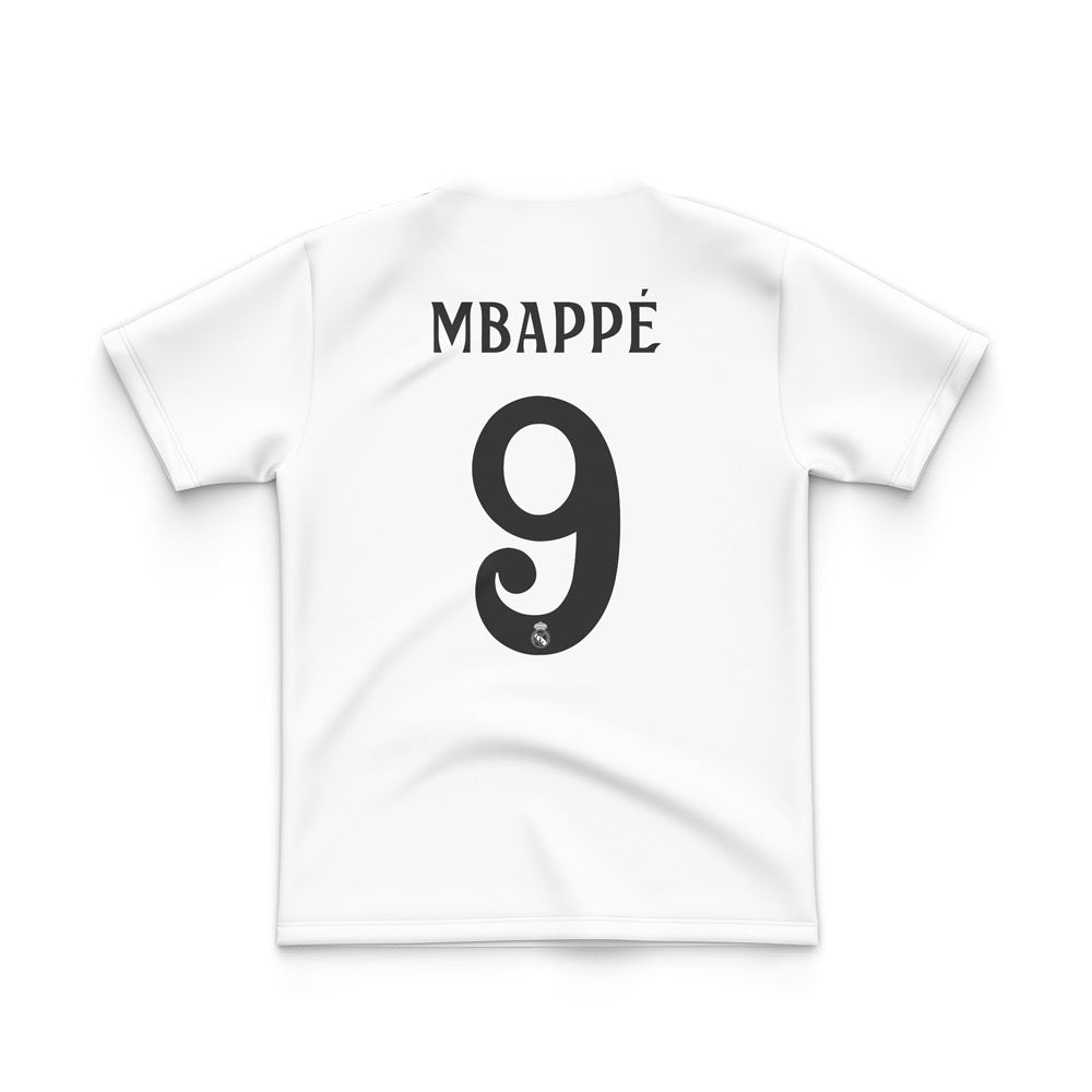 FOOTBALL POLYESTER - MBAPPE REAL MADRID HOME JERSEY