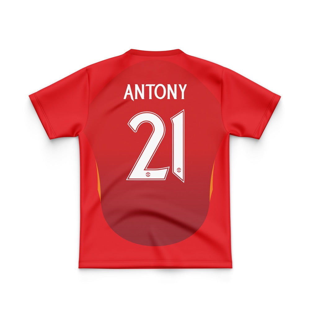 FOOTBALL POLYESTER - ANTONY MANCHESTER UNITED HOME JERSEY