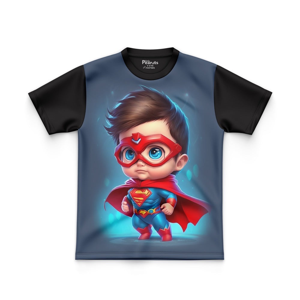 DIGITAL POLYESTER - BABY SUPERMAN TEE DG010153FP