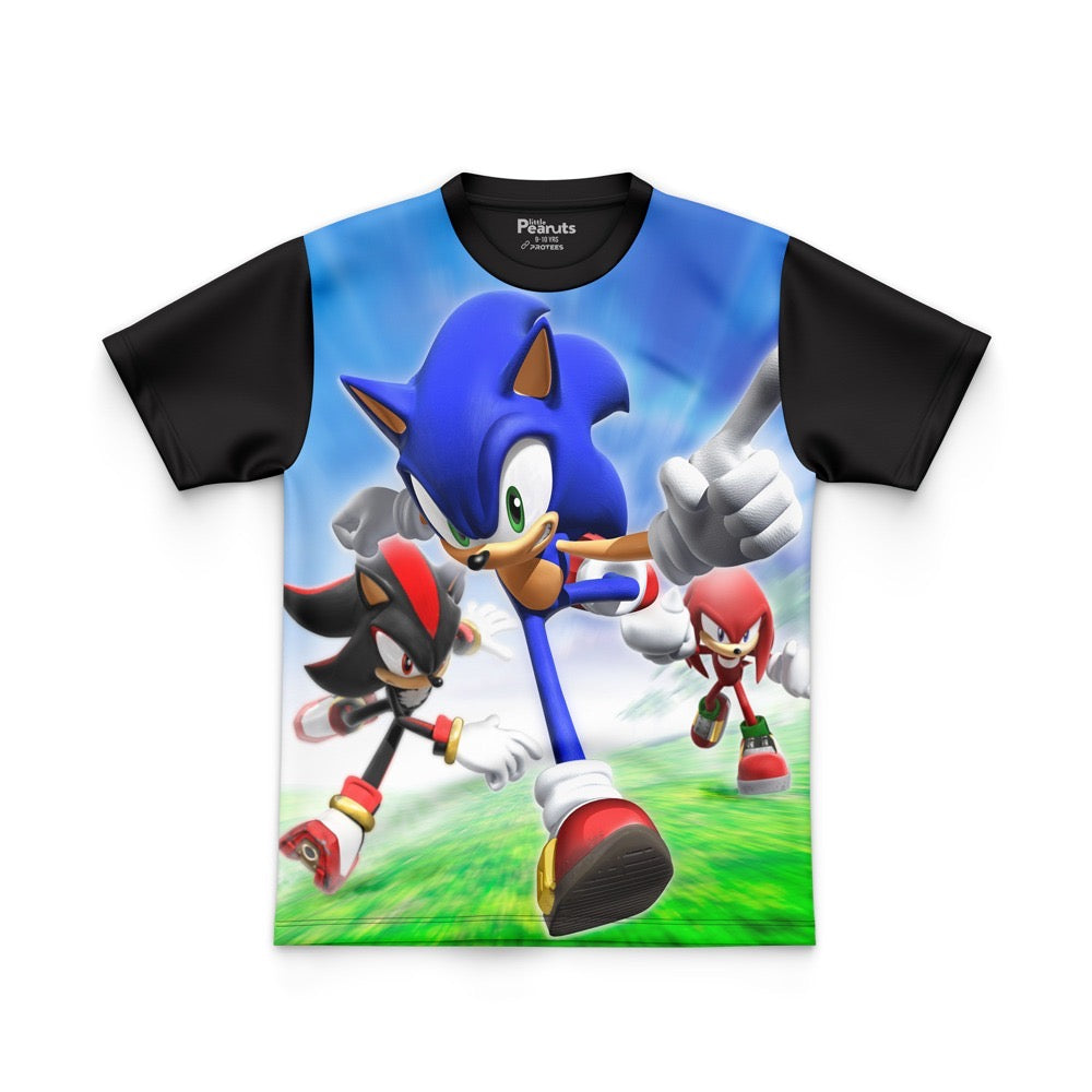 DIGITAL POLYESTER - SONIC SHADOW KNUCKLES TEE DG010116FP