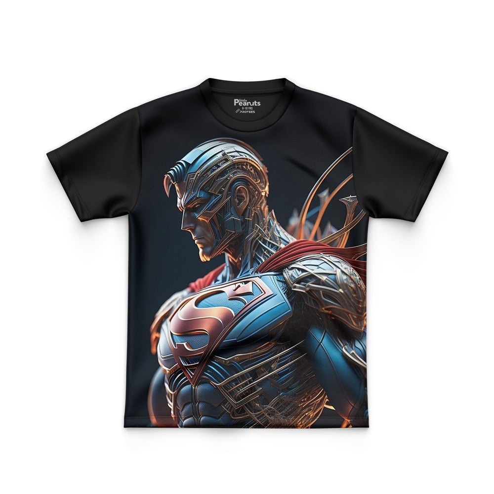 DIGITAL POLYESTER - CRYSTAL SUPERMAN TEE DG010157FP