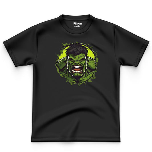 BLACK COTTON- NEW HULK TEE