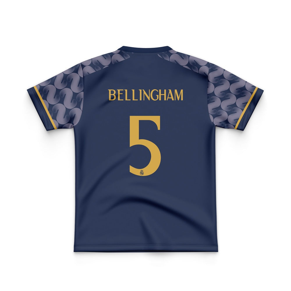 FOOTBALL POLYESTER - BELLINGHAM REAL MADRID AWAY JERSEY