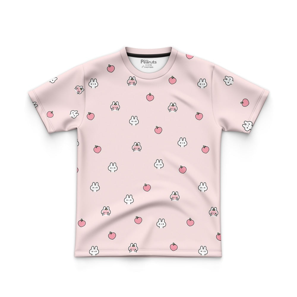 DIGITAL POLYESTER - PEACHY BUNNY TEE DG01095AO