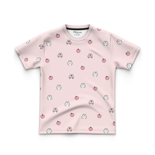 DIGITAL POLYESTER - PEACHY BUNNY TEE DG01095AO