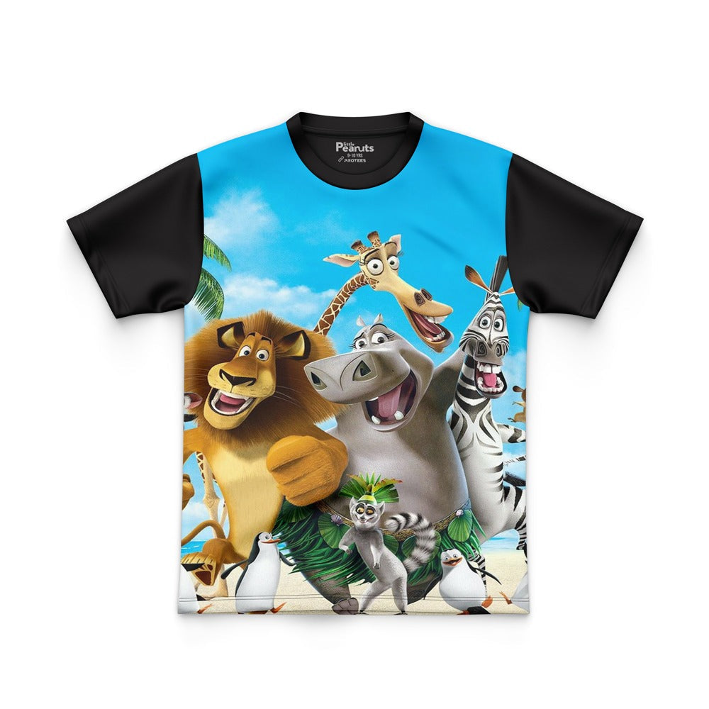 DIGITAL POLYESTER - MADAGASCAR  TEE DG01081FP