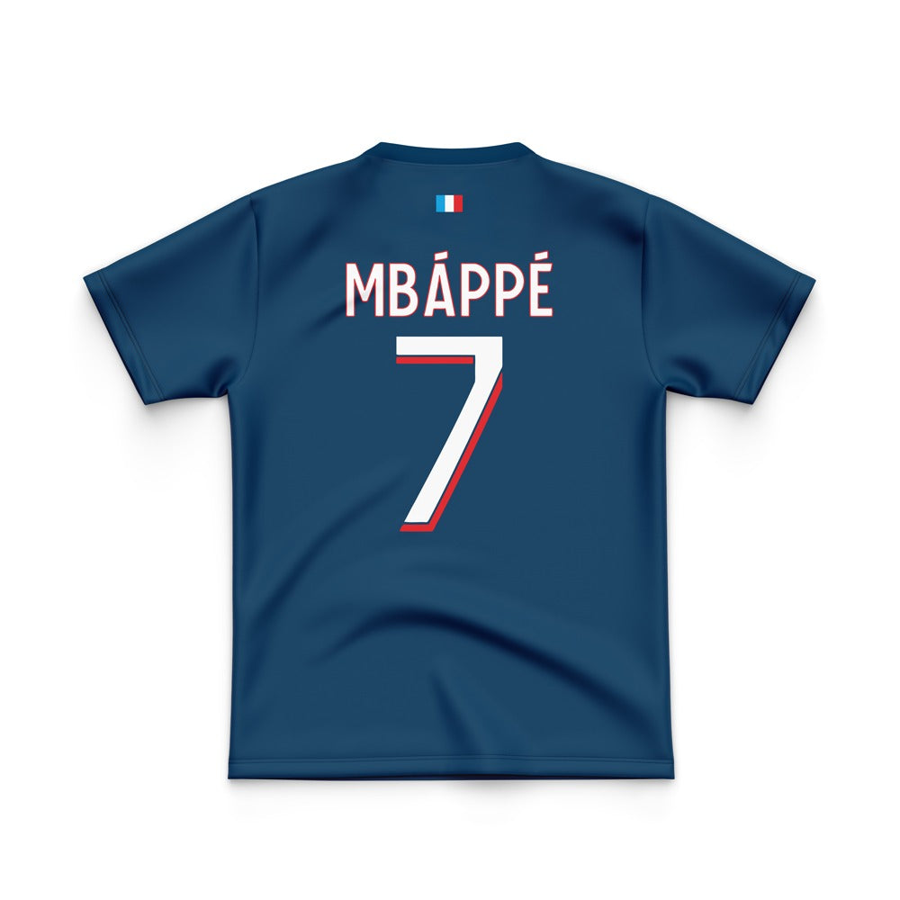 FOOTBALL POLYESTER - MBAPPE PSG HOME JERSEY