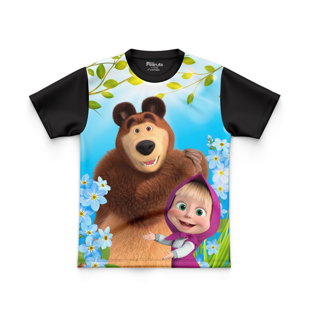 DIGITAL POLYESTER - MASHA & BEAR DG01032FP