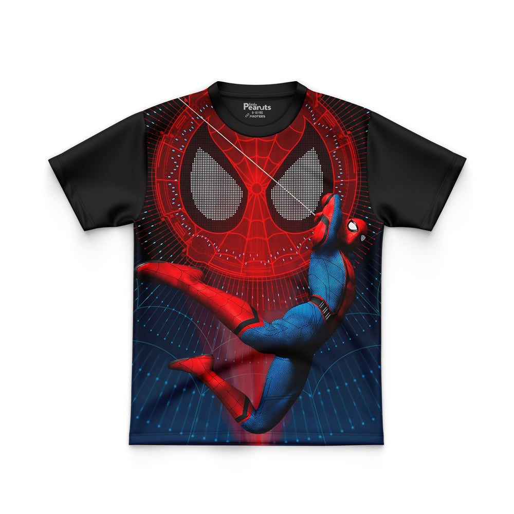 DIGITAL POLYESTER - SPIDERMAN FIGHTING CRIME TEE DG010189FP