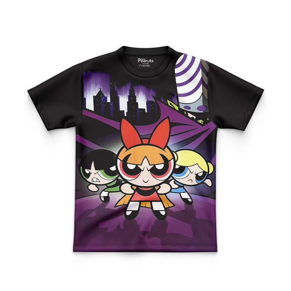 DIGITAL POLYESTER - MOJO JOJO &  POWER PUFF GIRLS TEE DG010109FP