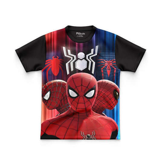 DIGITAL POLYESTER - THREE SPIDERMAN TEE DG010184FP