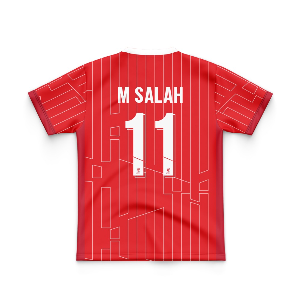 FOOTBALL POLYESTER - M SALAH LIVERPOOL HOME JERSEY