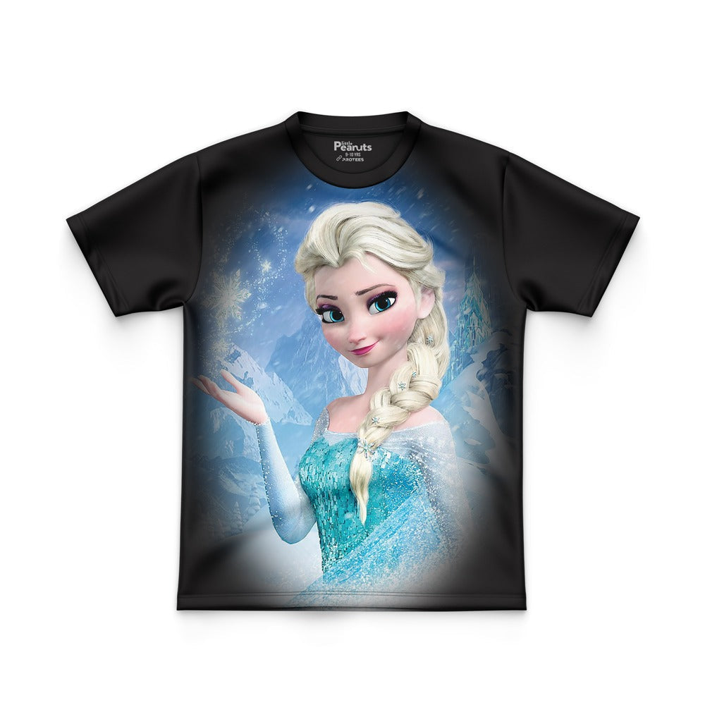 DIGITAL POLYESTER - SNOW QUEEN ELSA TEE DG010128FP